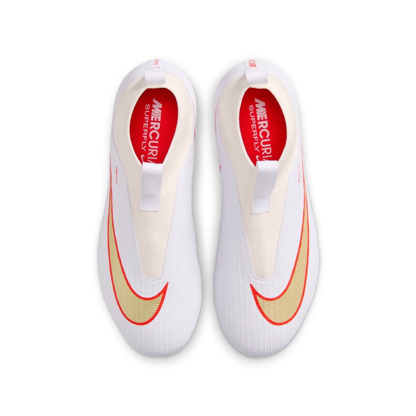 Nike Junior Mercurial Superfly 11 Academy FG Firm Ground Soccer Cleat - White/Blur/Bright Crimson (Copy)