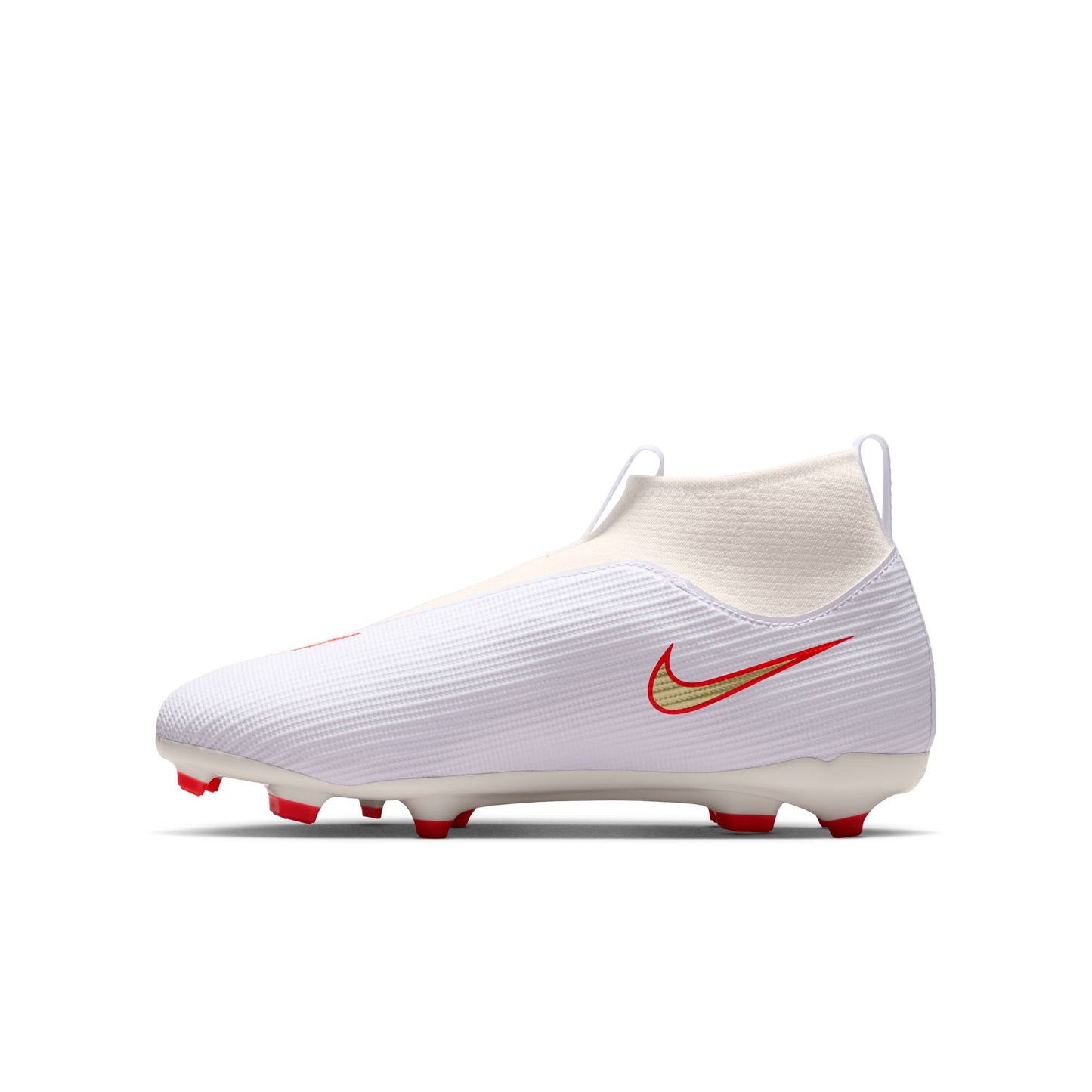 Nike Junior Mercurial Superfly 11 Academy FG Firm Ground Soccer Cleat - White/Blur/Bright Crimson (Copy)