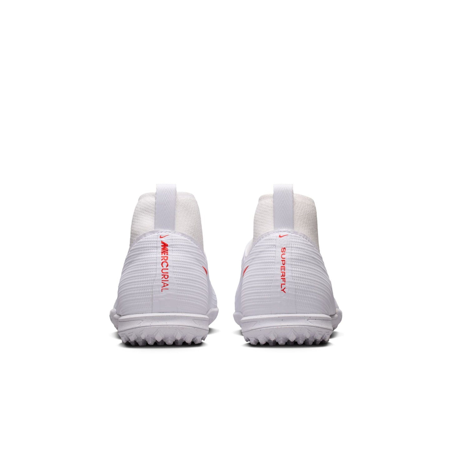 Nike Junior Mercurial Superfly 11 Academy TF Turf Soccer Cleat - White/Blur/Bright Crimson