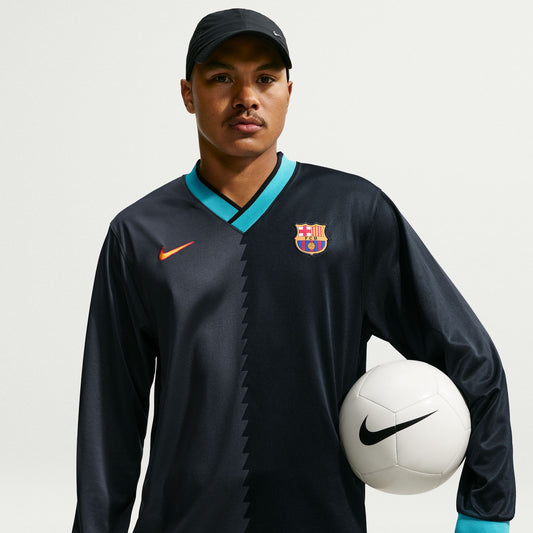 Men's Nike FC Barcelona Energy Long-Sleeve Third Jersey