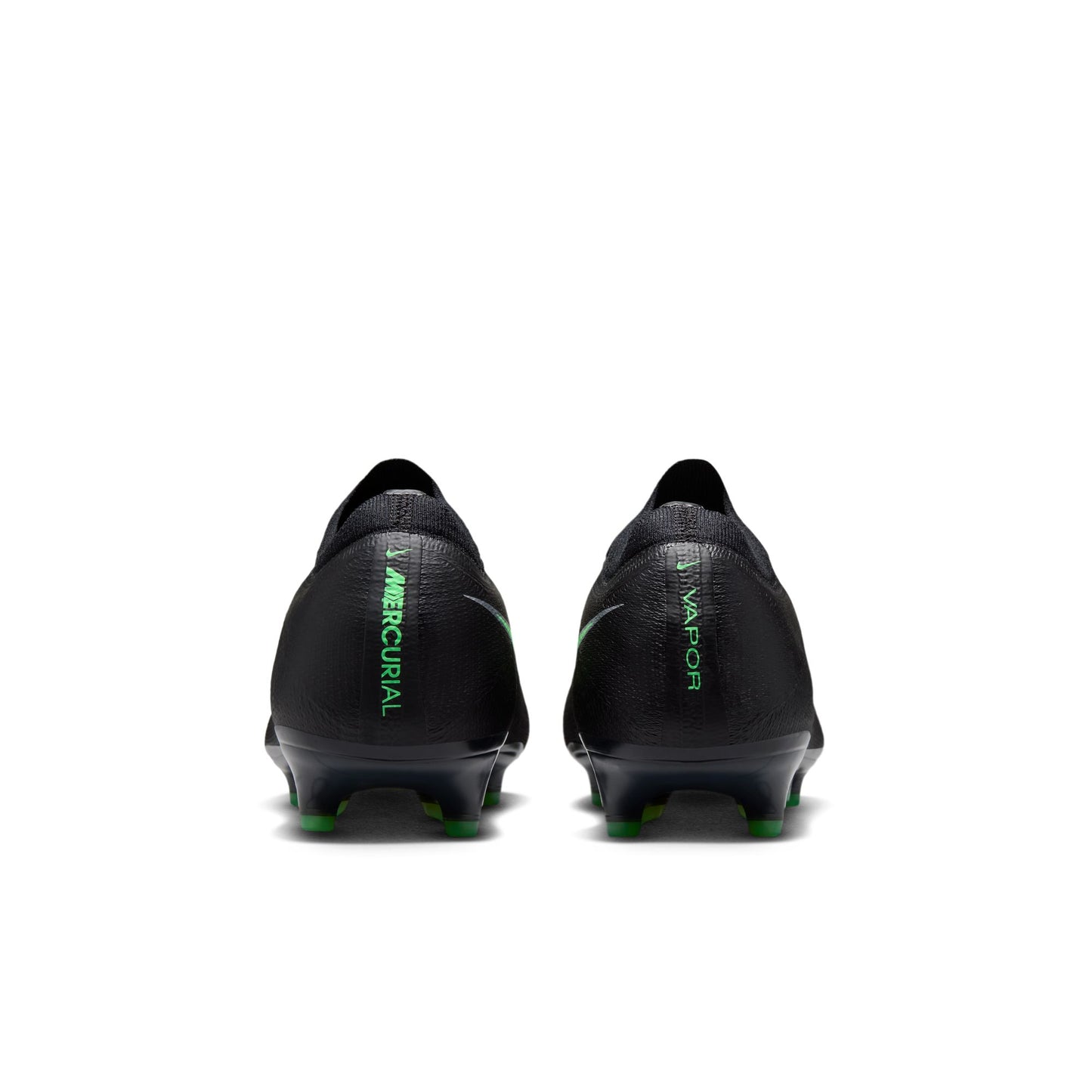 Nike Mercurial Vapor 17 Elite Artificial-Grass Low-Top Soccer Cleats - Black/Illusion Green/Black