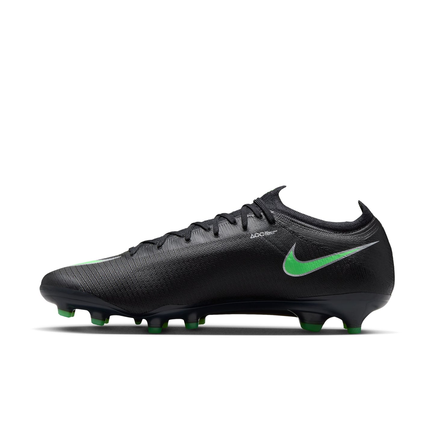 Nike Mercurial Vapor 17 Elite Artificial-Grass Low-Top Soccer Cleats - Black/Illusion Green/Black