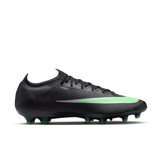 Nike Mercurial Vapor 17 Elite Artificial-Grass Low-Top Soccer Cleats - Black/Illusion Green/Black