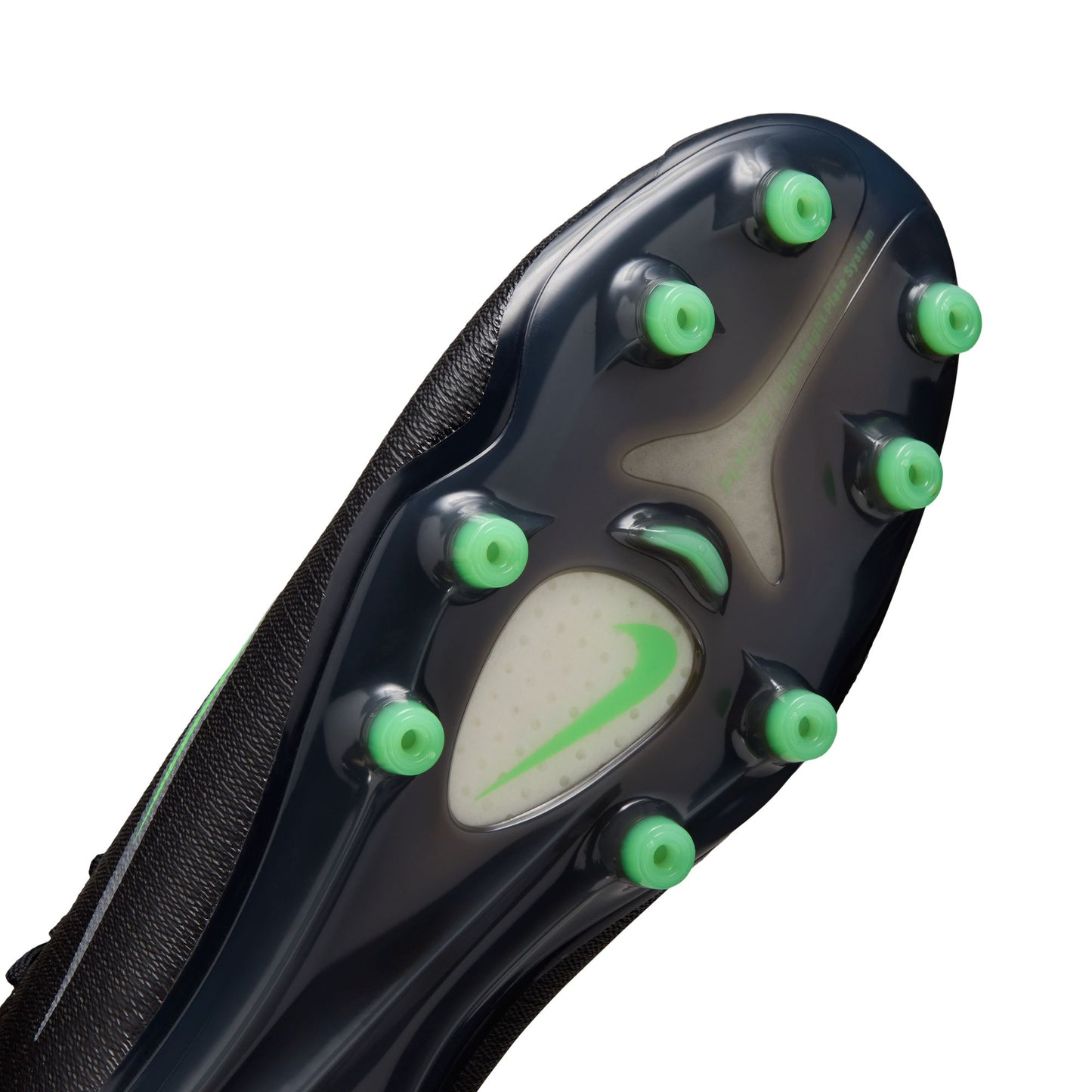Nike Mercurial Vapor 17 Elite Artificial-Grass Low-Top Soccer Cleats - Black/Illusion Green/Black