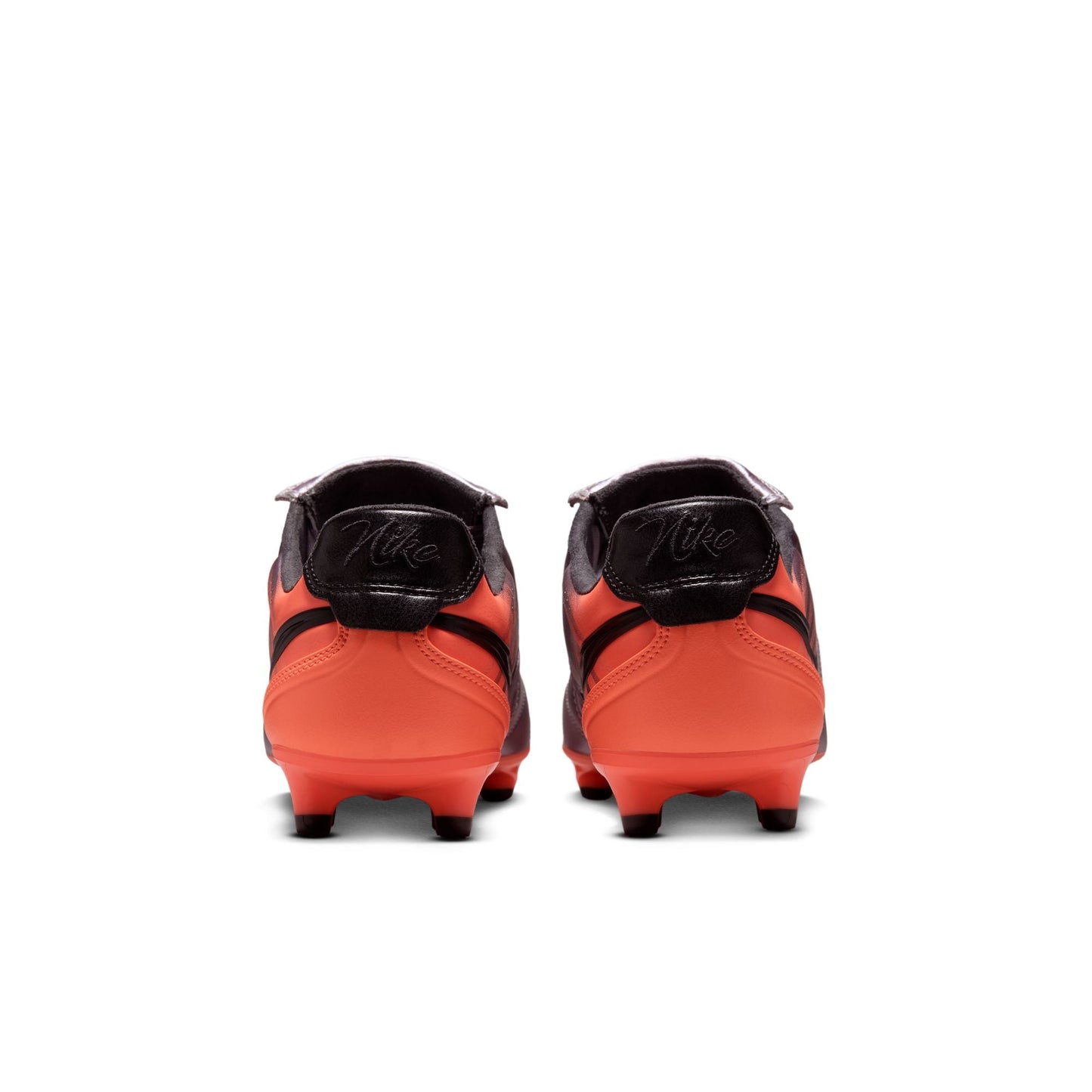Nike Tiempo Ligera Heritage Pro Fold Tongue FG Firm Ground Soccer Cleat - Bleached Lilac/Black/Total Orange