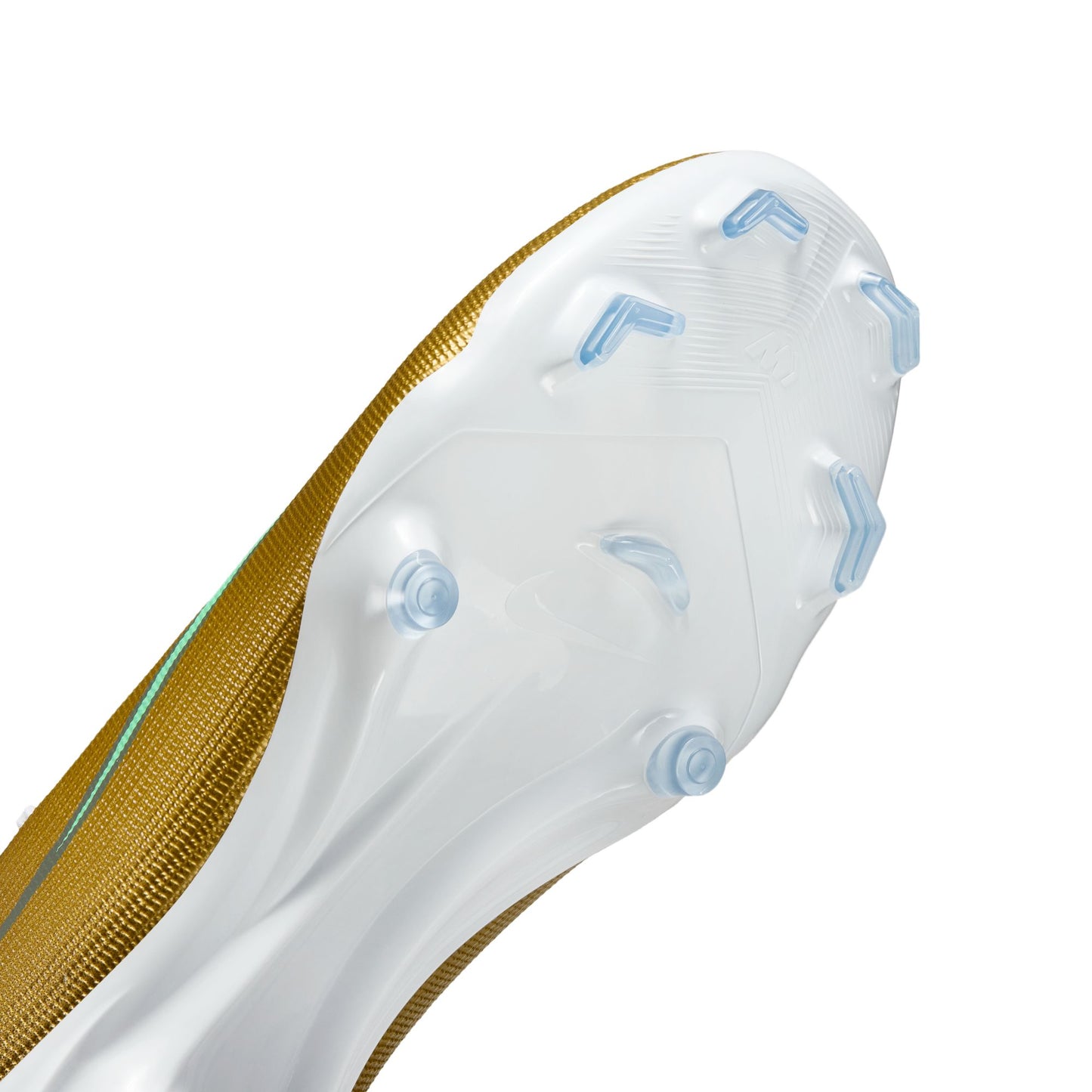 Nike Kylian Mbappe Mercurial Superfly 11 Academy FG Firm Ground Soccer Cleat - Metallic Gold/Green Glow