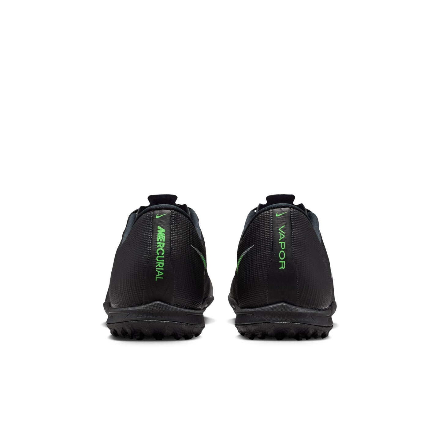 Nike Mercurial Vapor 17 Academy Turf Low-Top Soccer Shoes - Black/Illusion Green/Black