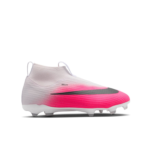 Nike Junior Mercurial Superfly 11 Academy Big Kids' FG/MG Firm Ground/Multi Ground High-Top Soccer Cleats - Multi-Color/Black