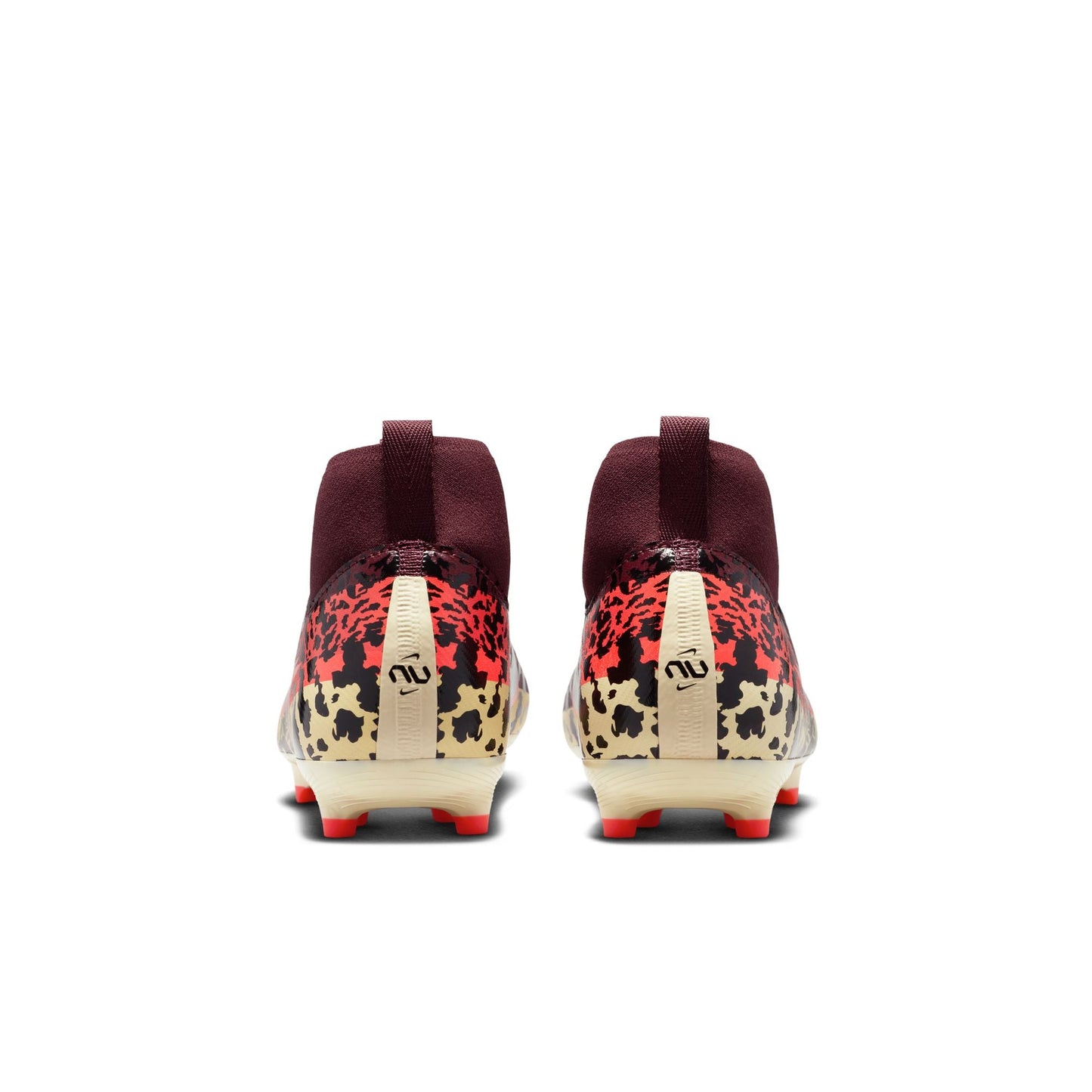 Nike United Junior Zoom Mercurial Superfly 10 Academy FG Firm Ground Soccer Cleat - Burgundy Crush/Metallic Silver