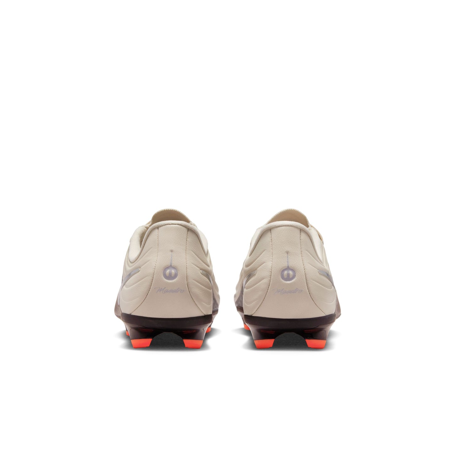 Nike United Junior Tiempo Maestro Academy FG Firm Ground Soccer Cleat - Fossil/Metallic Silver/Burgundy Crush