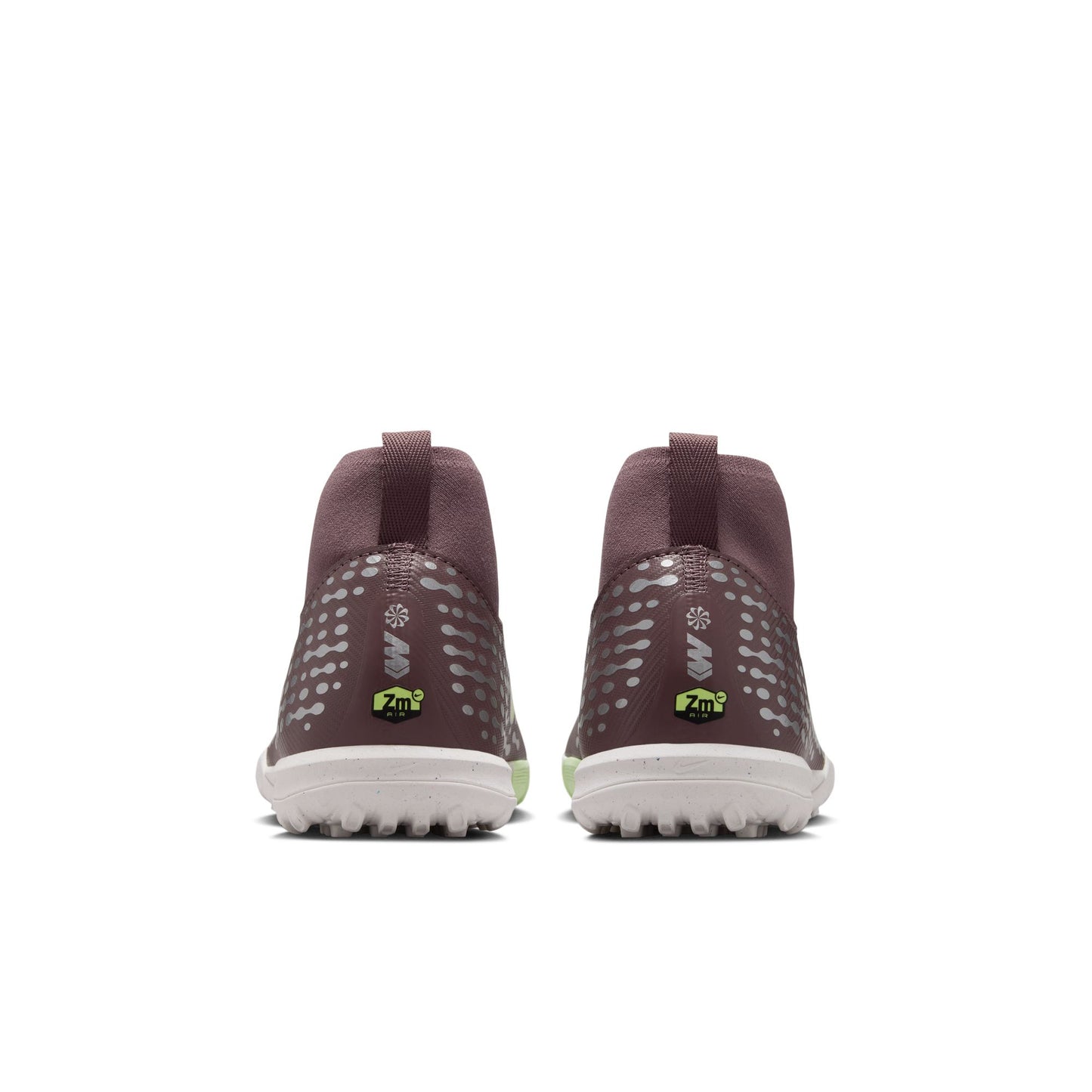 Nike Junior "Kylian Mbappe" Superfly Academy 10 Academy TF Turf Soccer Cleat - Plum Eclipse/Metallic Silver