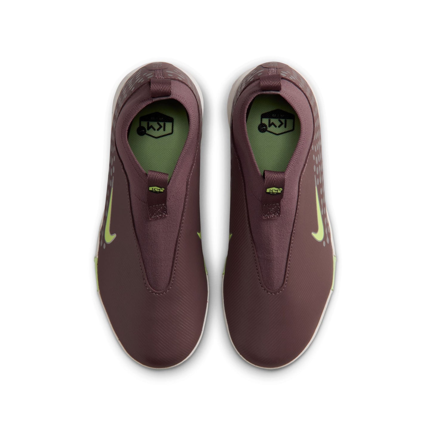 Nike Junior "Kylian Mbappe" Superfly Academy 10 Academy TF Turf Soccer Cleat - Plum Eclipse/Metallic Silver