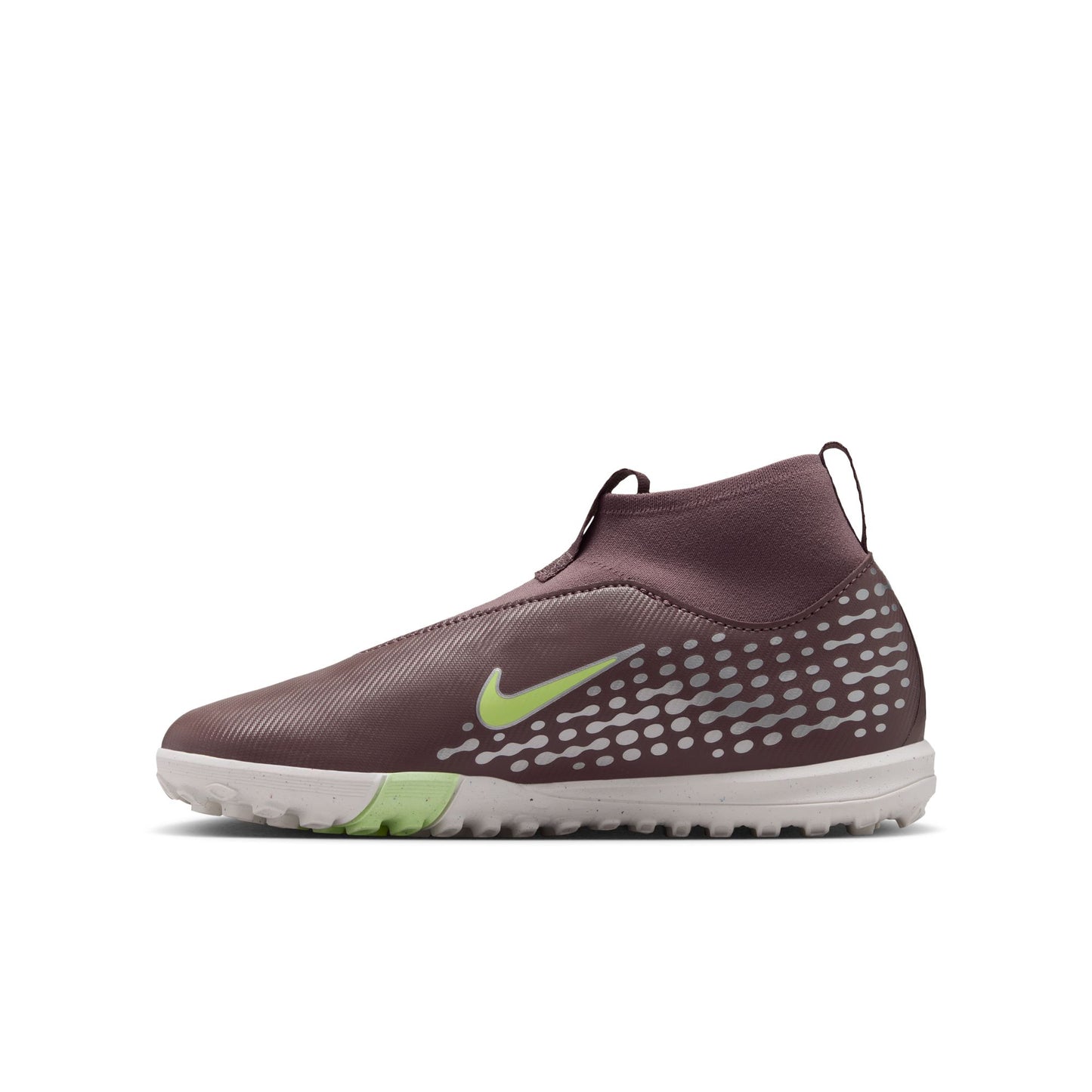 Nike Junior "Kylian Mbappe" Superfly Academy 10 Academy TF Turf Soccer Cleat - Plum Eclipse/Metallic Silver