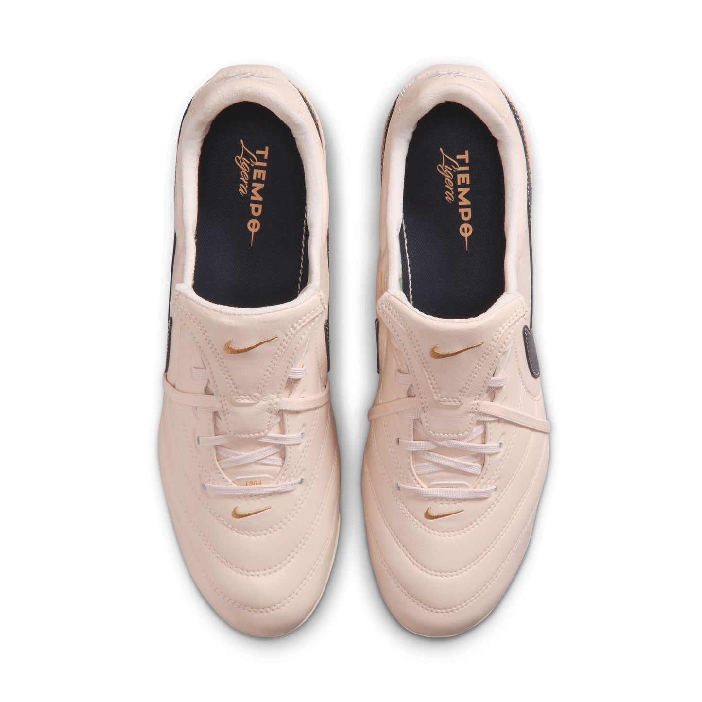 Nike Tiempo Ligera FT Pro FG Firm Ground Soccer Cleats- Pearl White/Dark Obsidian