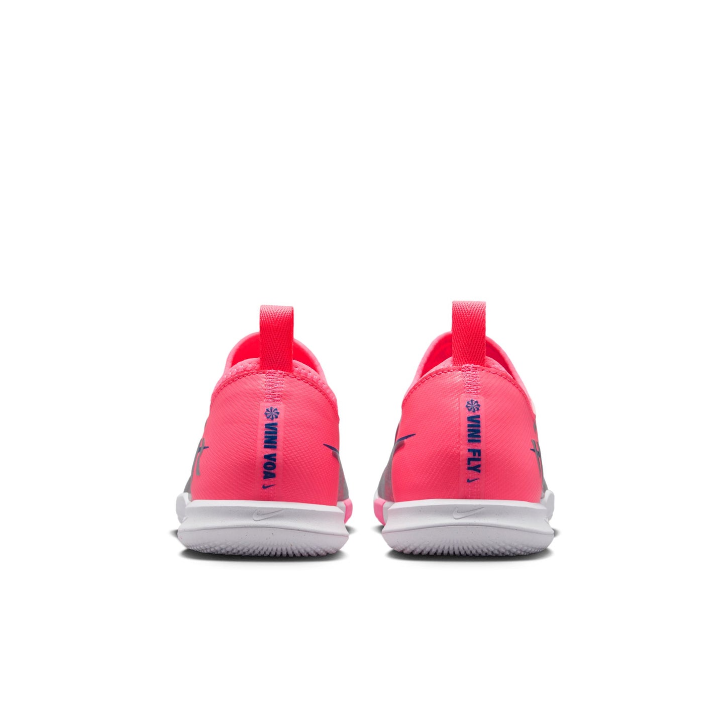 Nike Junior "Vini Jr" Mercurial Vapor Academy IC Indoor Soccer Shoe - Sunset Pulse/Old Royal