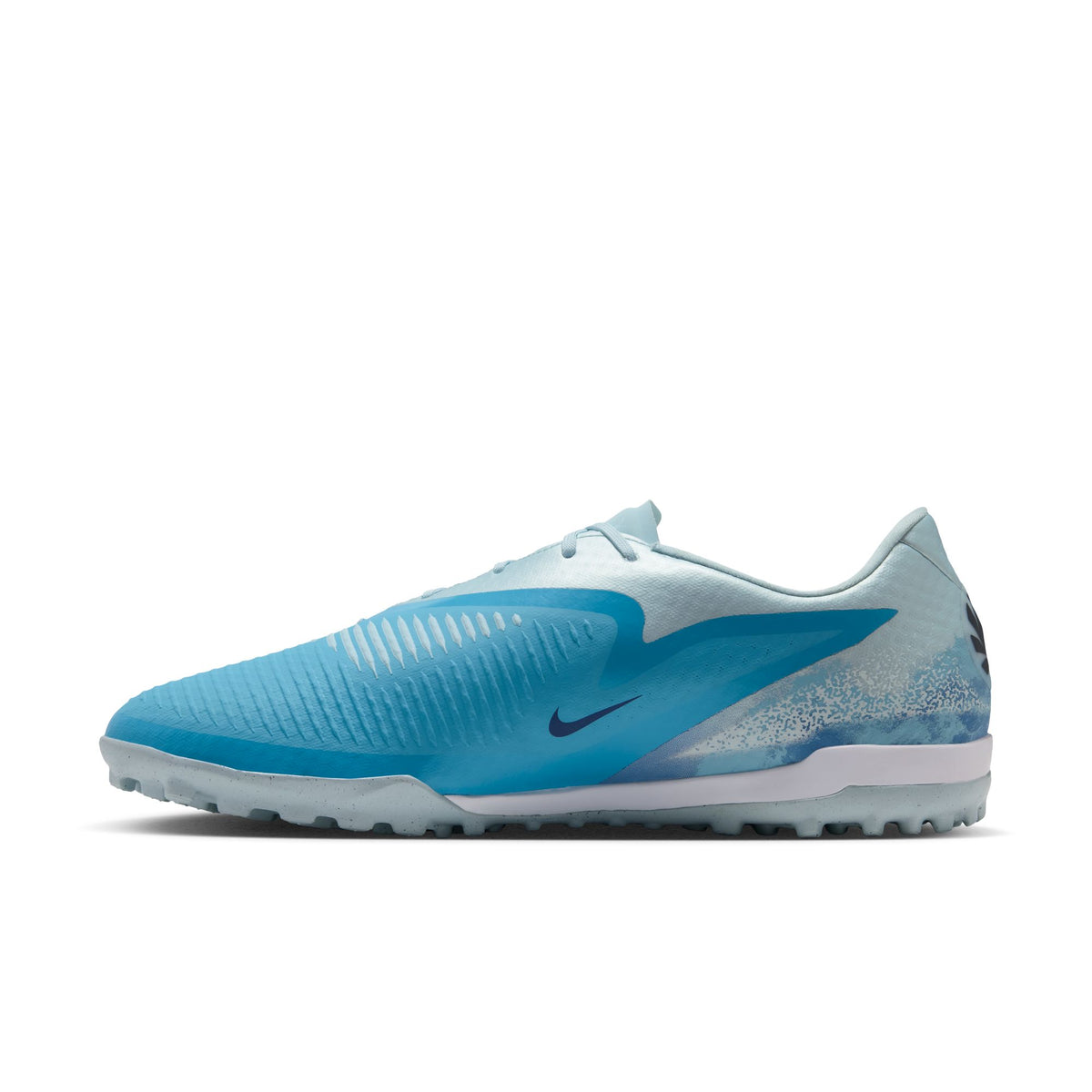 Nike Phantom 6 Low Academy "Erling Haaland" TF Turf Soccer Cleat - Baltic Blue/Blue Eclipse/Glacier Blue