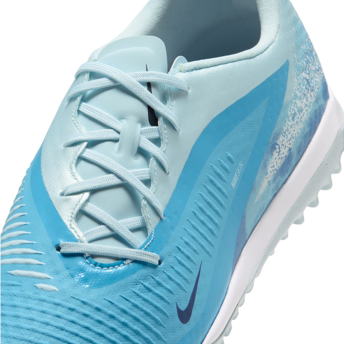 Nike Phantom 6 Low Academy "Erling Haaland" TF Turf Soccer Cleat - Baltic Blue/Blue Eclipse/Glacier Blue
