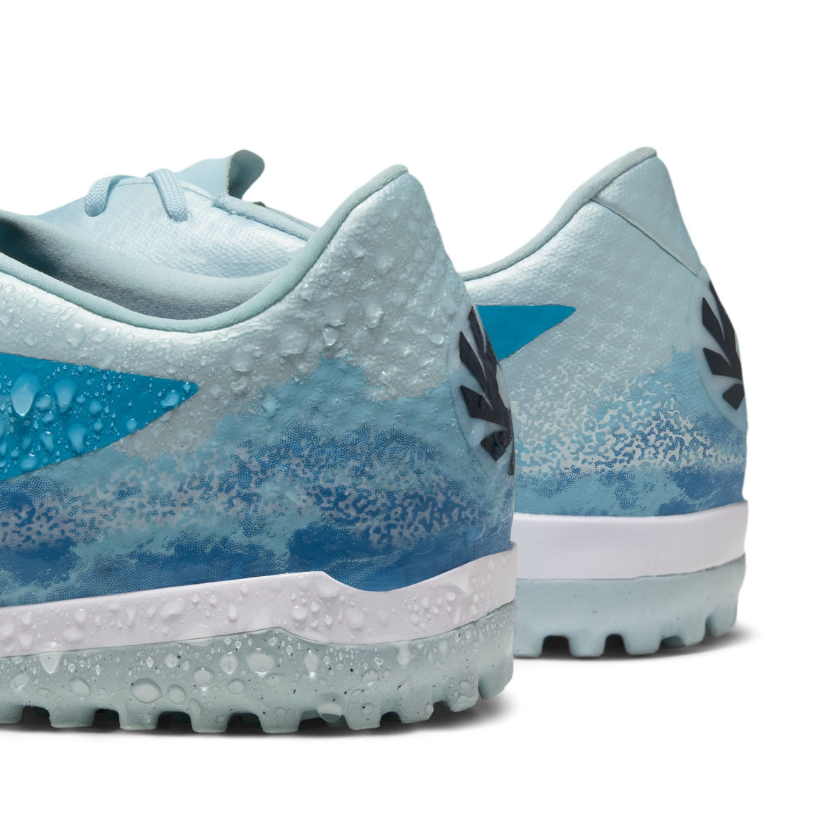 Nike Phantom 6 Low Academy "Erling Haaland" TF Turf Soccer Cleat - Baltic Blue/Blue Eclipse/Glacier Blue