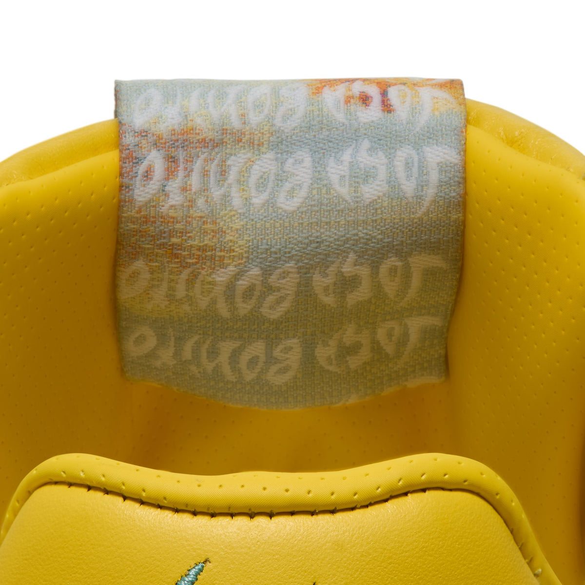 Nike Tiempo Streetgato PRM "Joga Bonito" IN Indoor Soccer Shoe - Chrome Yellow/White/Gum Medium Brown