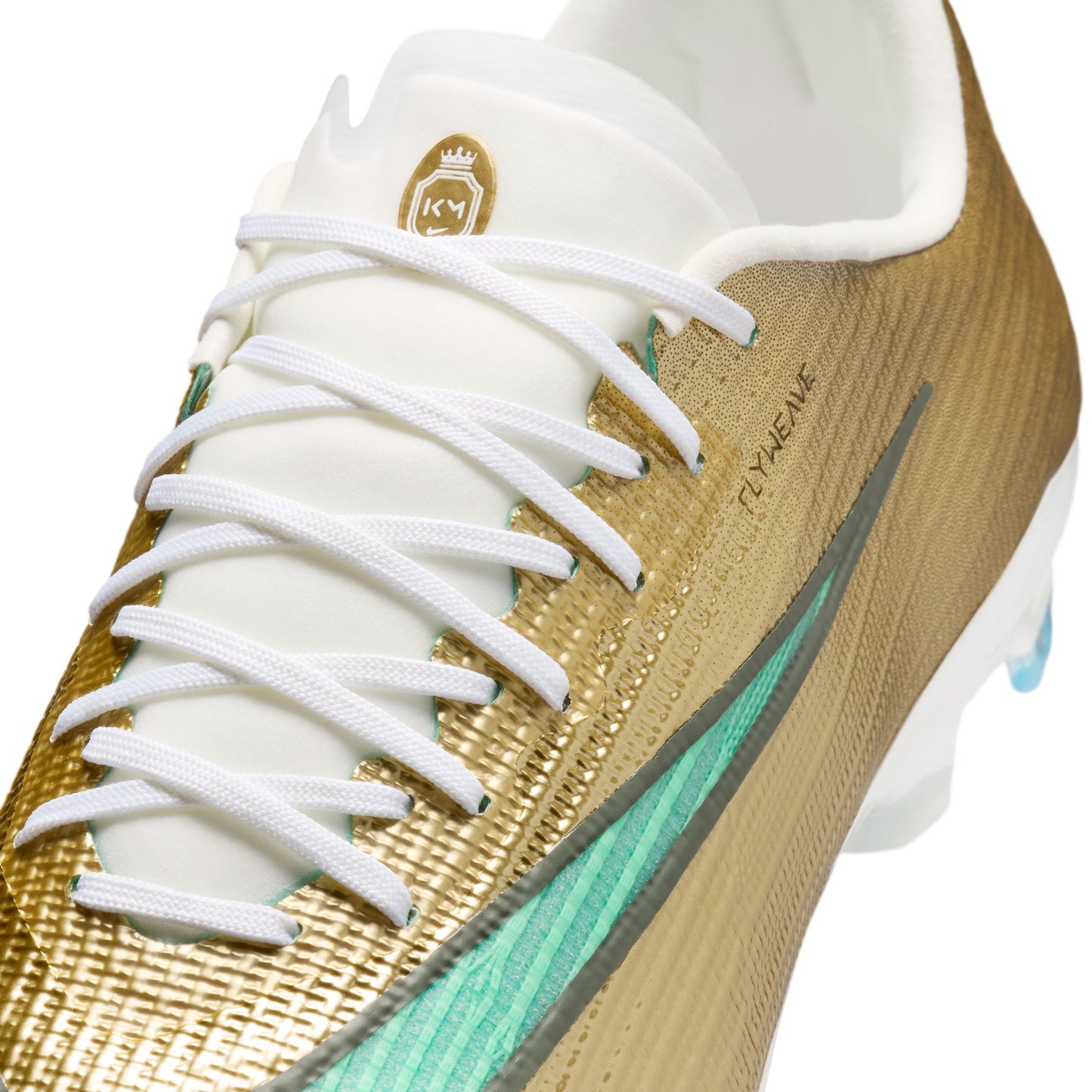 Nike Kylian Mbappe Mercurial Superfly 11 Pro FG Firm Ground Soccer Cleat - Metallic Gold/Green Glow