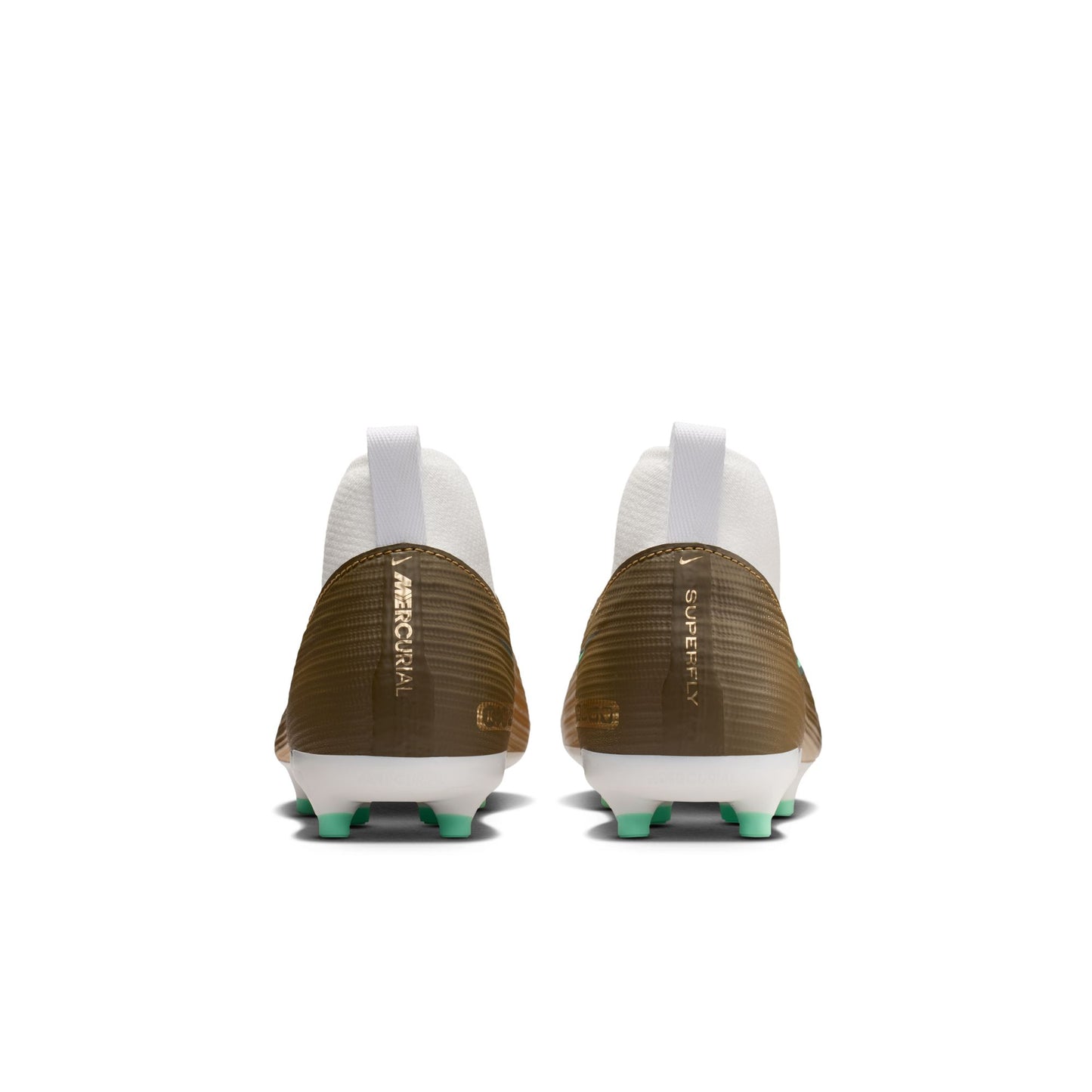 Nike Junior Kylian Mbappe Mercurial Superfly 11 Academy FG Firm Ground Soccer Cleat - Metallic Gold/Green Glow