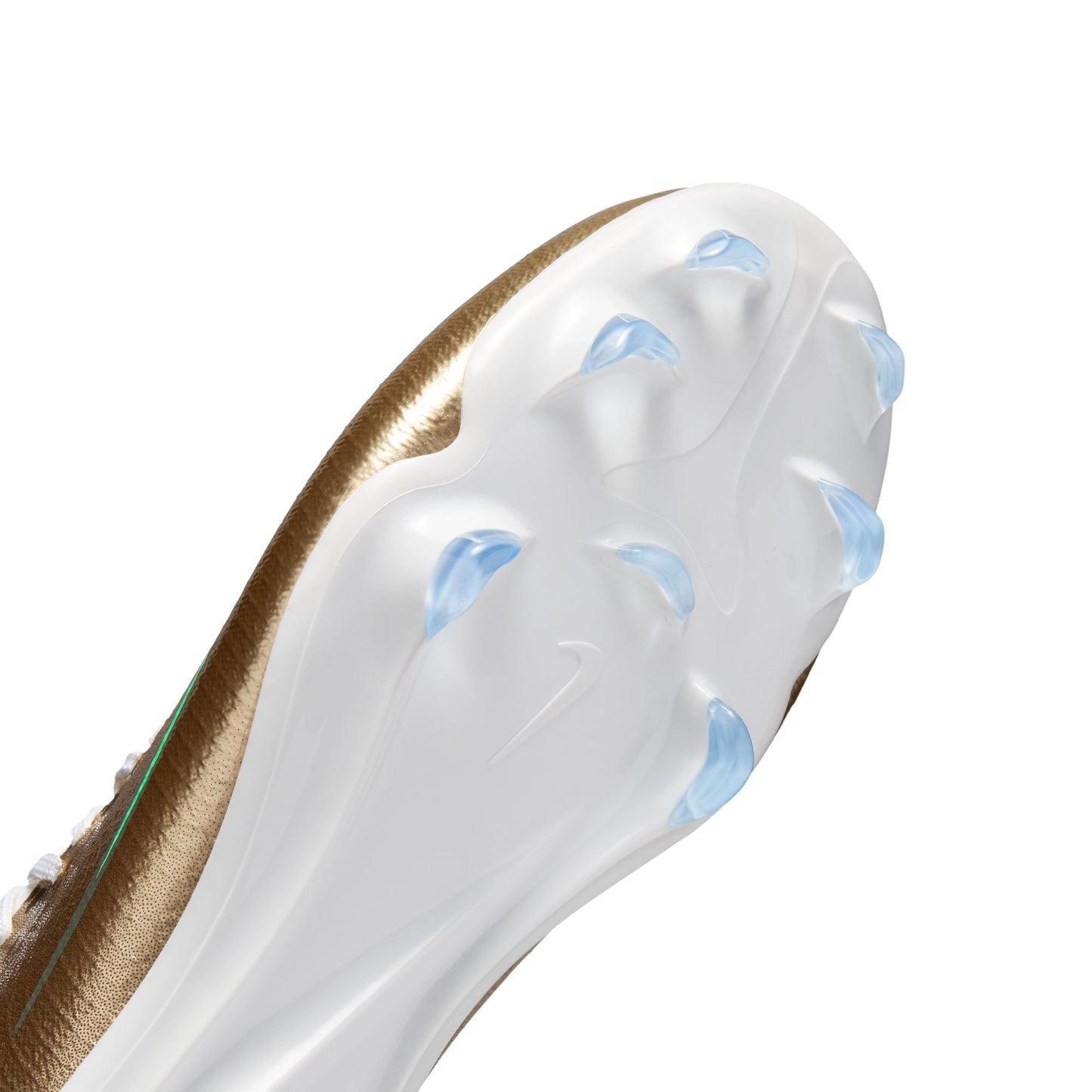 Nike Junior Kylian Mbappe Mercurial Vapor 17 Pro FG Firm Ground Soccer Cleat - Metallic Gold/Green Glow