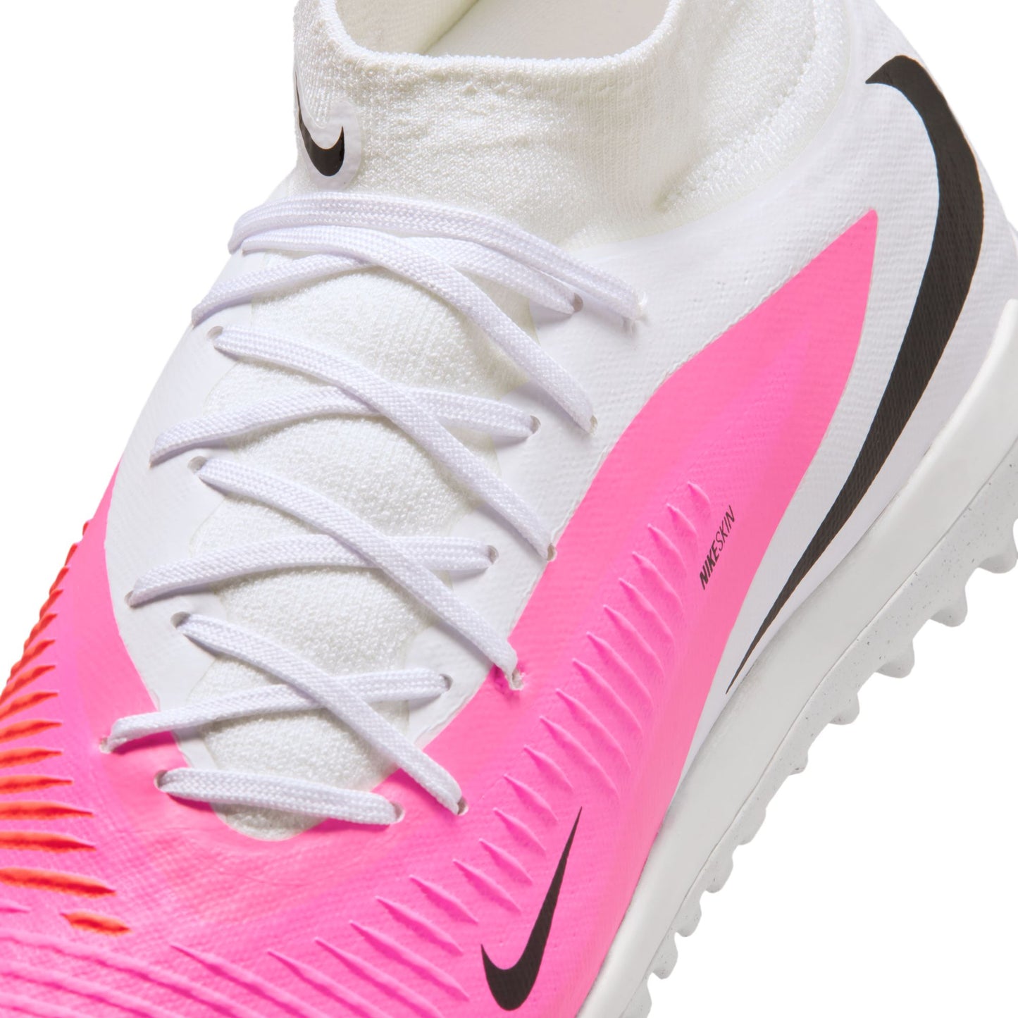 Nike Phantom 6 High Academy TF Turf Soccer Cleats - Multi-Color/Black