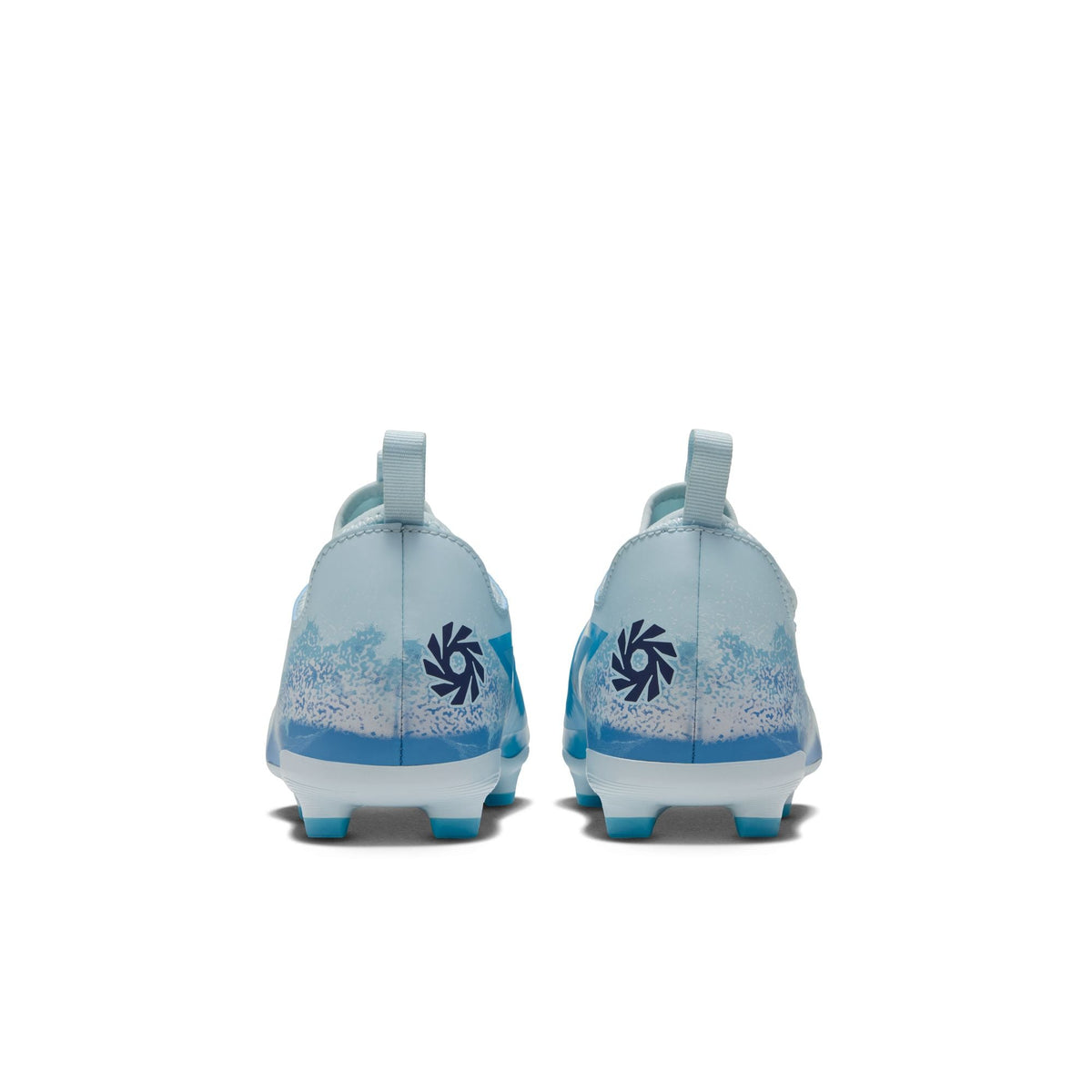 Nike Junior Phantom 6 Low Academy "Erling Haaland" FG Firm Ground Soccer Cleats - Baltic Blue/Blue Eclipse/Glacier Blue