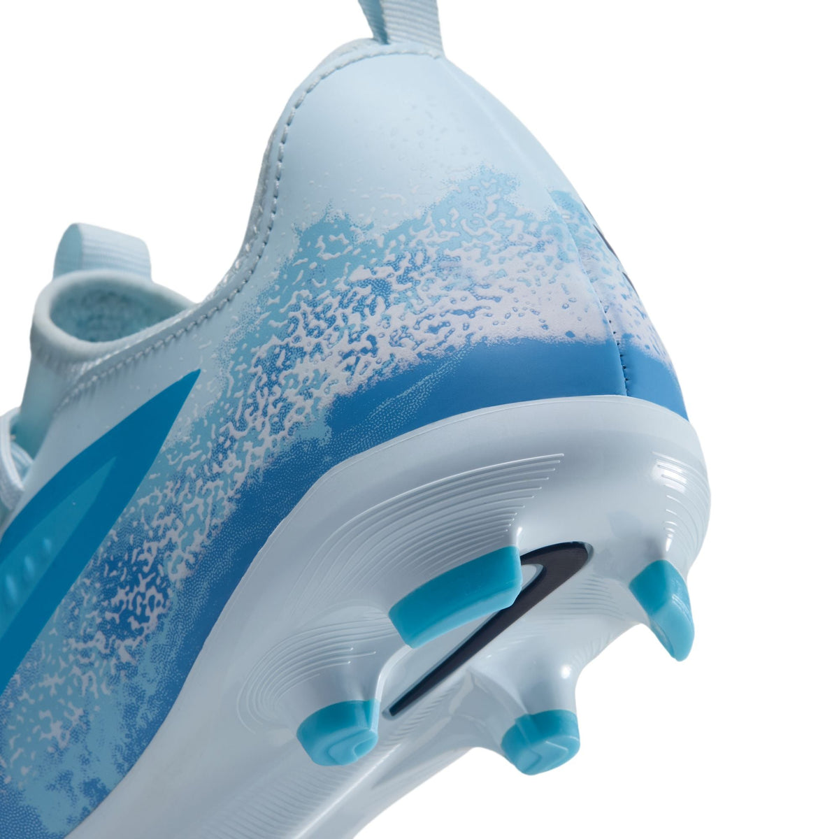 Nike Junior Phantom 6 Low Academy "Erling Haaland" FG Firm Ground Soccer Cleats - Baltic Blue/Blue Eclipse/Glacier Blue