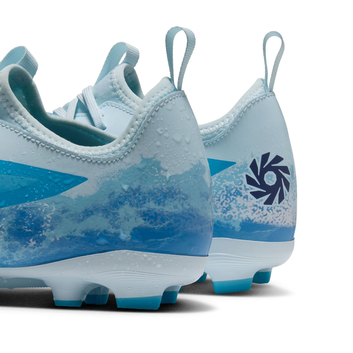 Nike Junior Phantom 6 Low Academy "Erling Haaland" FG Firm Ground Soccer Cleats - Baltic Blue/Blue Eclipse/Glacier Blue