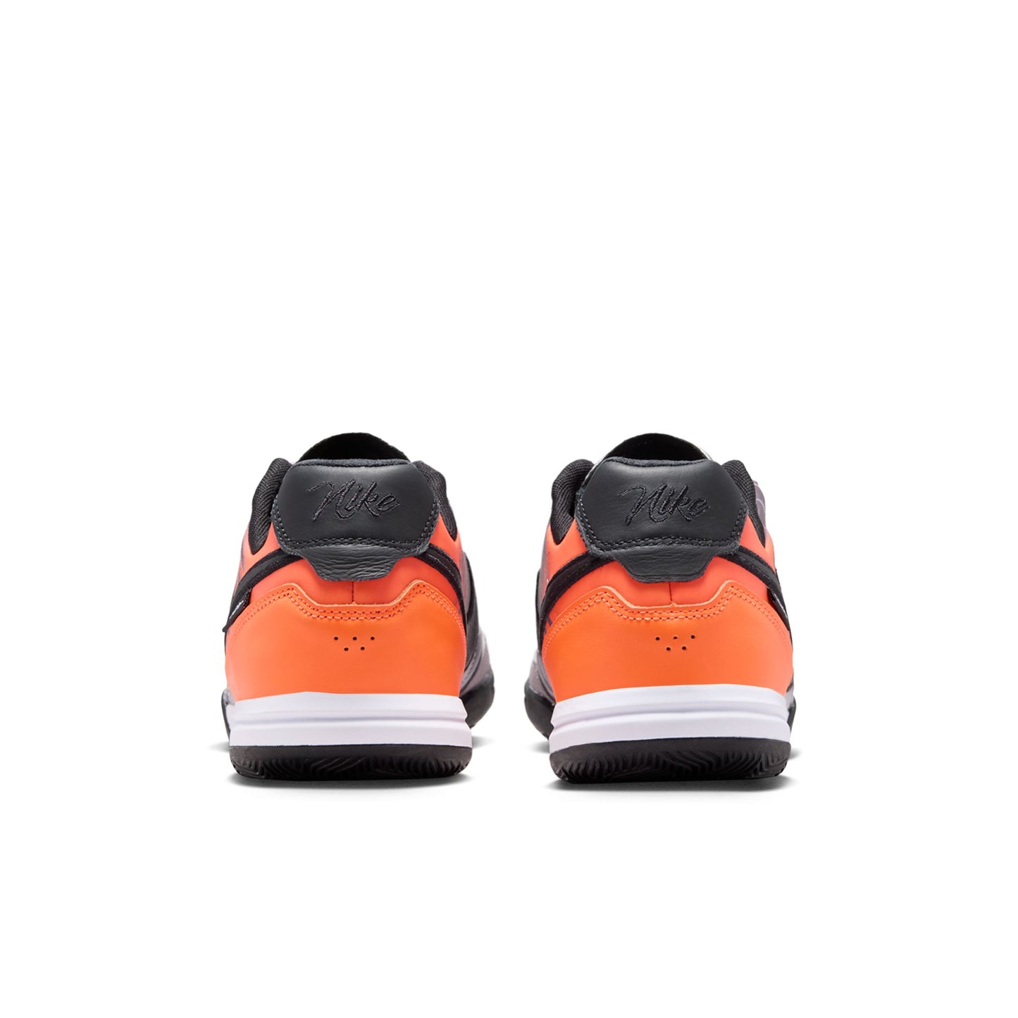 Nike Tiempo Streetgato PRM Heritage IC Indoor Soccer Shoe - Bleached Lilac/Black/Total Orange