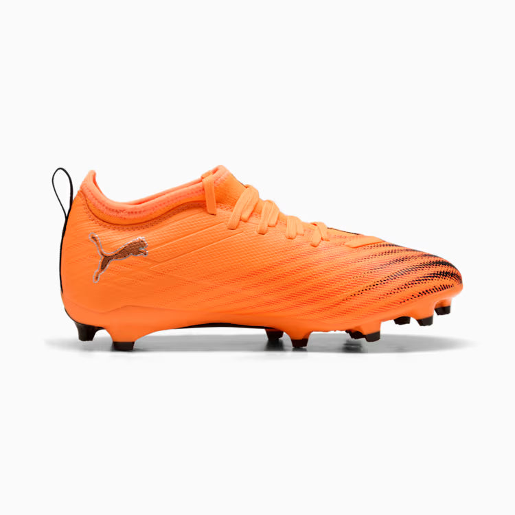 Puma Junior Ultra 6 Match FG/AG Firm Ground Soccer Cleat - Heat Fire/Black/Glowing Red