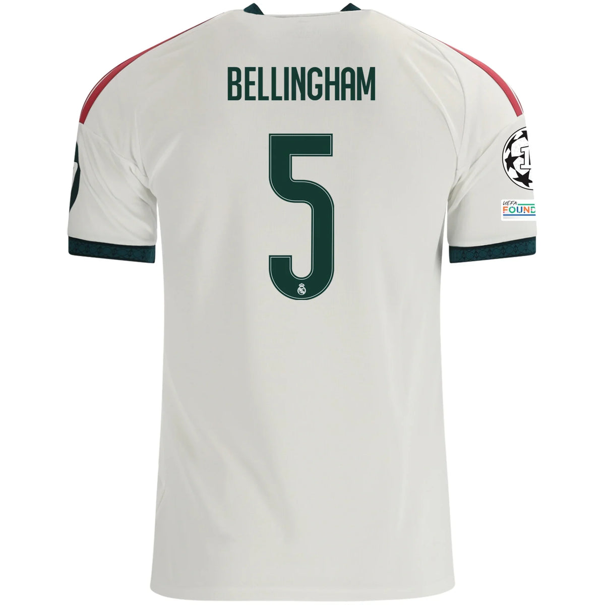 Men's Replica adidas Bellingham Real Madrid Home Jersey 26/27