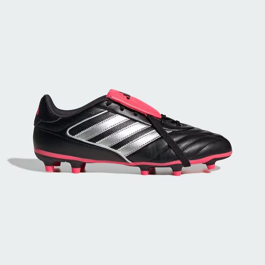 Adidas Copa Gloro II FG Firm Ground Soccer Cleats - Core Black/Silver Metallic/Solar Turbo