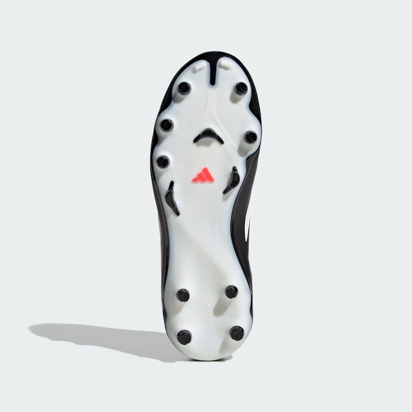 Adidas Junior Copa Pure IV League FG Firm Ground Soccer Cleat - Core Black/Cloud White/Lucid Red