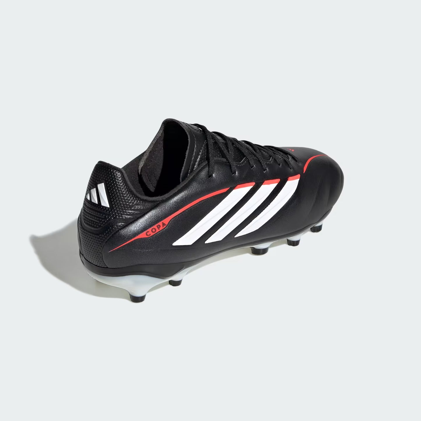Adidas Junior Copa Pure IV League FG Firm Ground Soccer Cleat - Core Black/Cloud White/Lucid Red