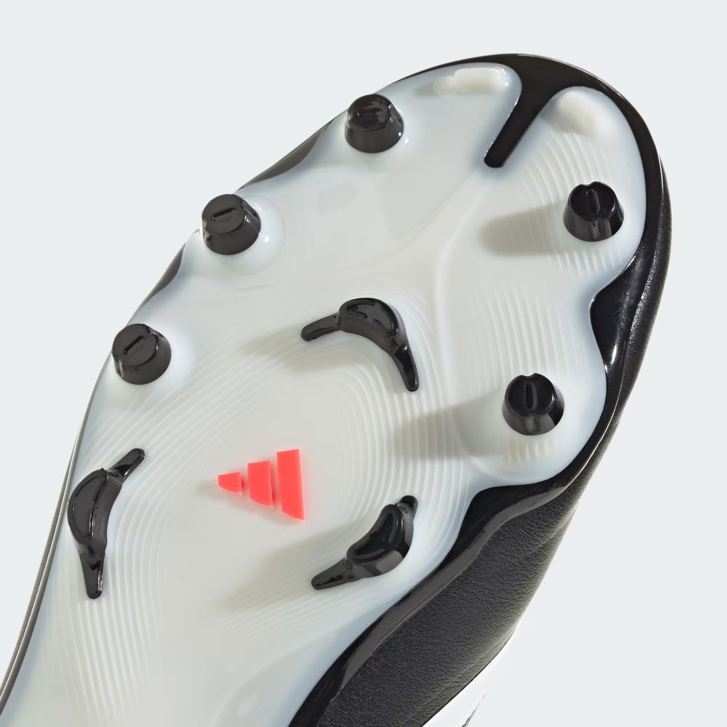 Adidas Junior Copa Pure IV League FG Firm Ground Soccer Cleat - Core Black/Cloud White/Lucid Red