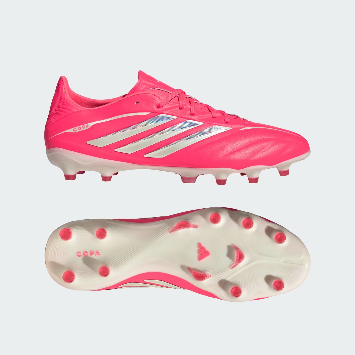 Adidas Copa Pure IV Pro FG Firm Ground Soccer Cleats - Solar Turbo/Ivory/Core Black
