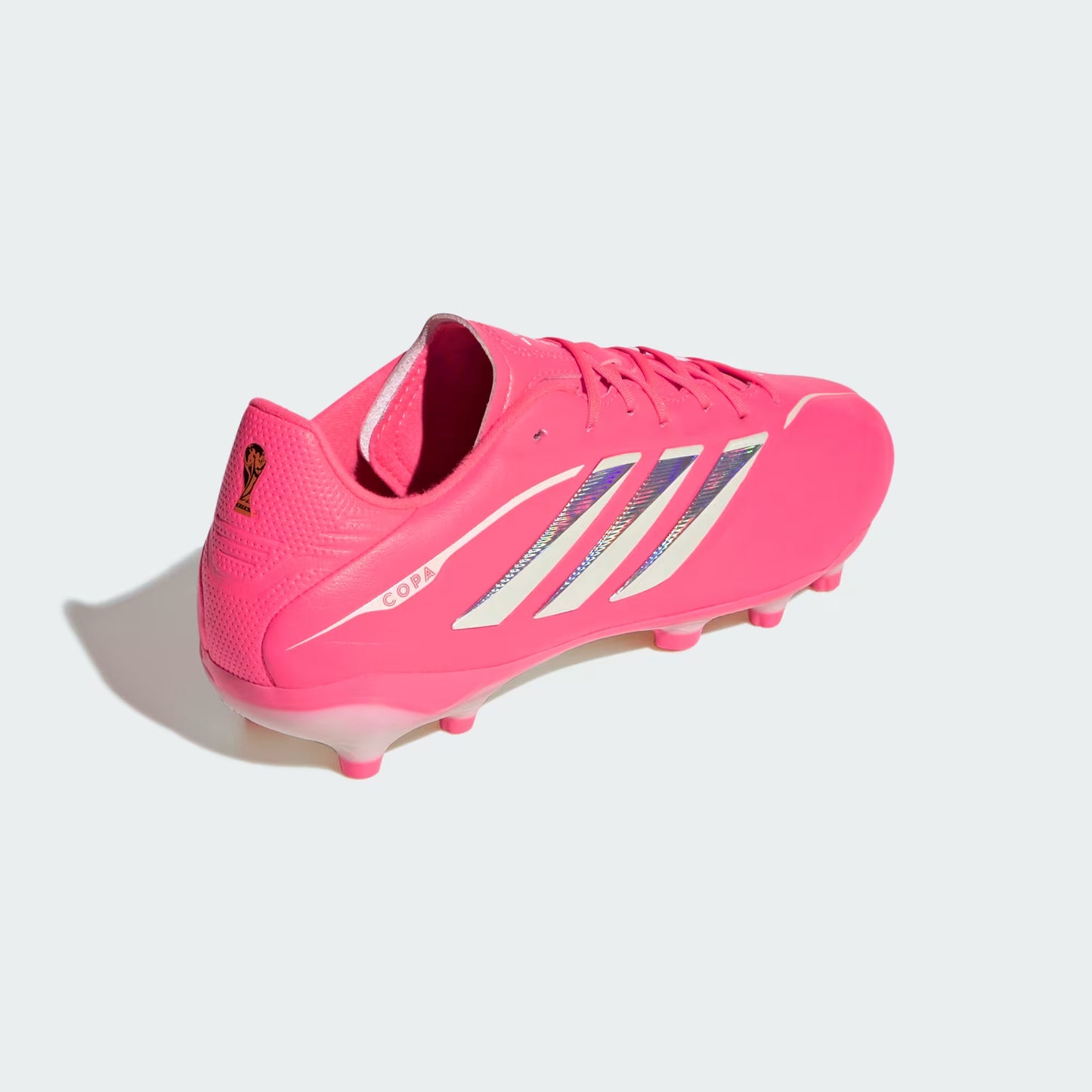 Adidas Junior Copa Pure IV League FG Firm Ground Soccer Cleats - Solar Turbo/Ivory/Core Black