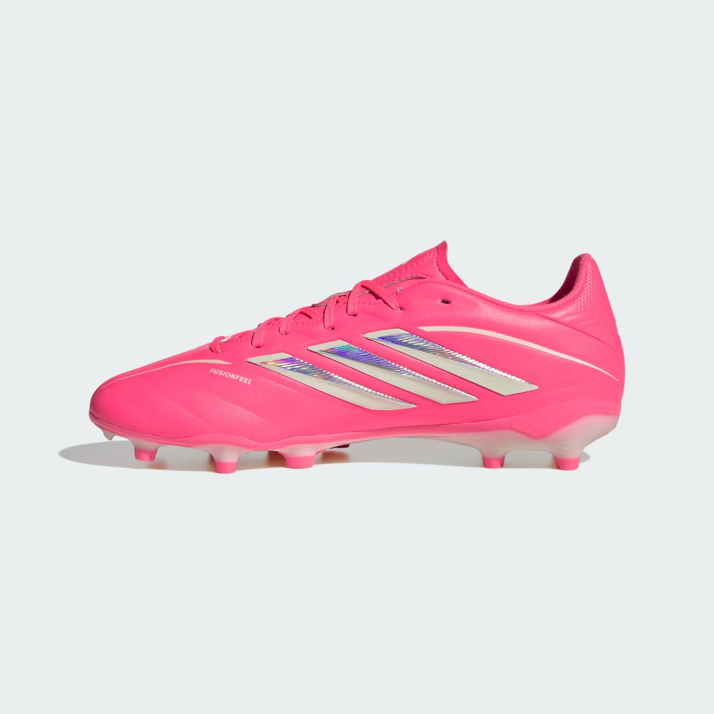 Adidas Junior Copa Pure IV League FG Firm Ground Soccer Cleats - Solar Turbo/Ivory/Core Black