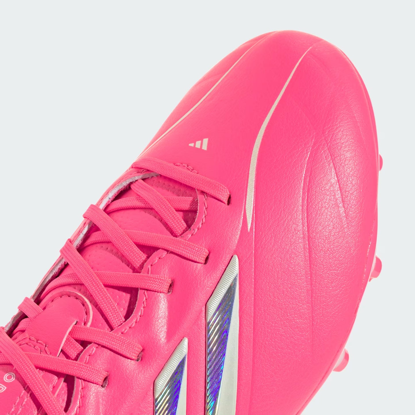 Adidas Junior Copa Pure IV League FG Firm Ground Soccer Cleats - Solar Turbo/Ivory/Core Black