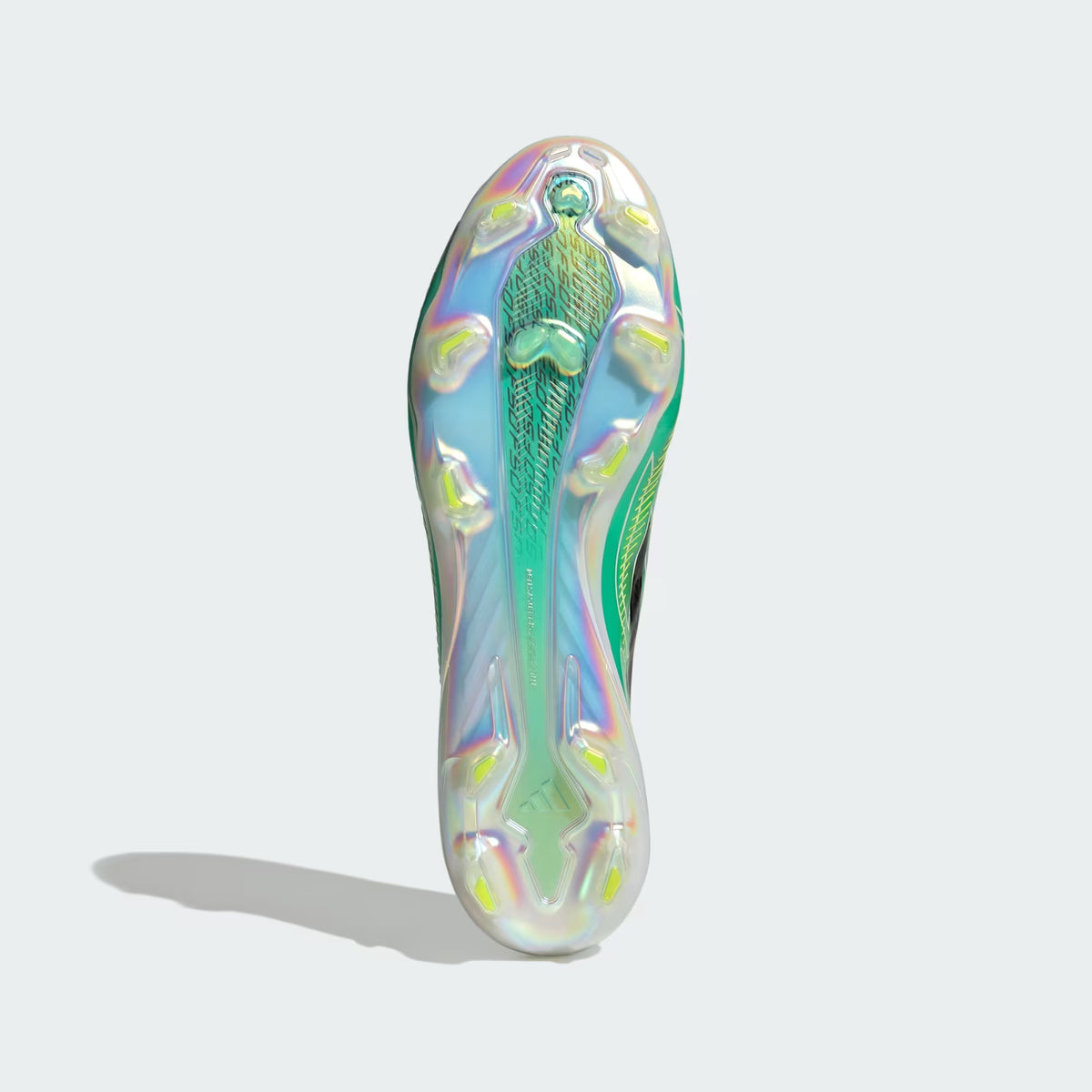 Adidas F50 Hyperfast Elite Laceless FG Firm Ground Soccer Cleat - Pulse Mint/Core Black/Solar Lemon