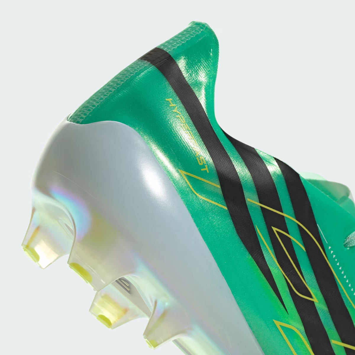 Adidas F50 Hyperfast EVO FG Firm Ground Soccer Cleat - Pulse Mint/Core Black/Solar Lemon