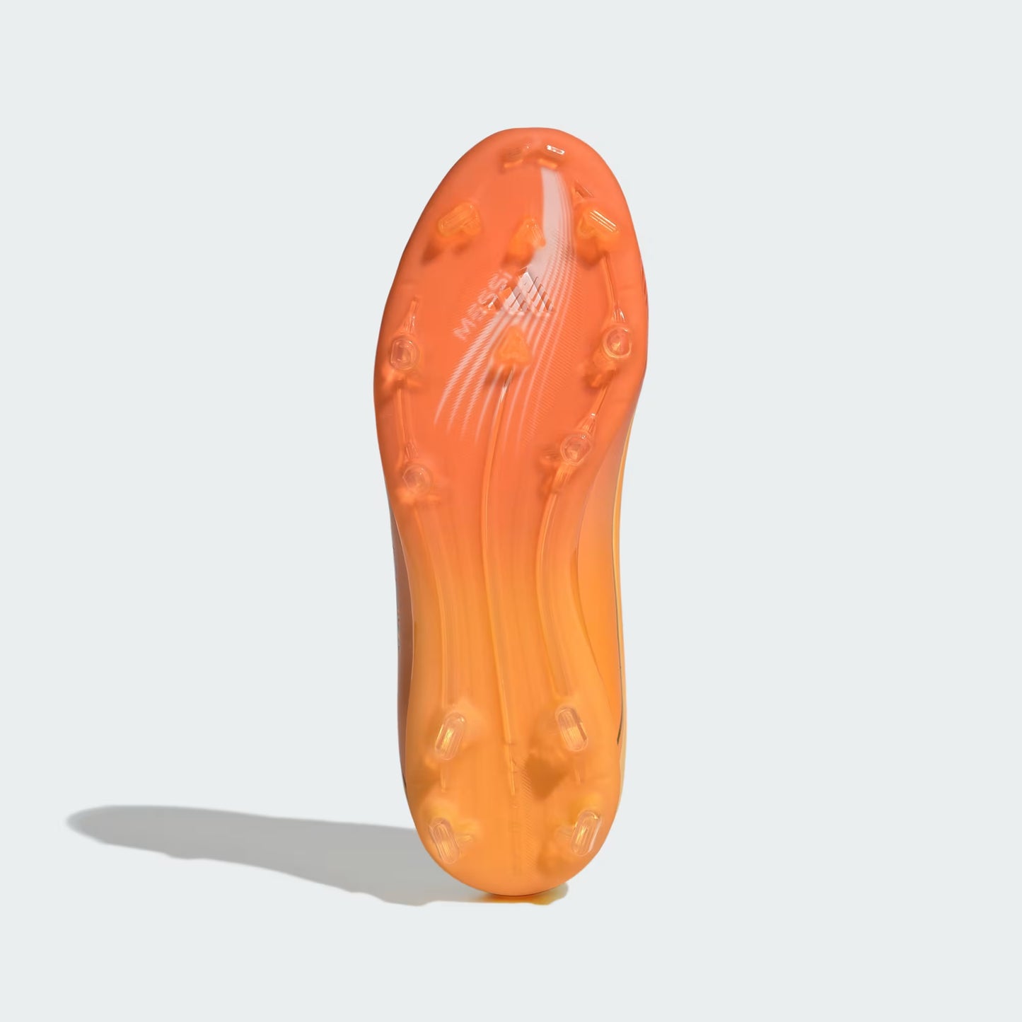 Adidas Junior Messi F50 Elite FG Firm Ground Soccer Cleat - Ice Tangerine/Gold Metallic/Pure Tangerine