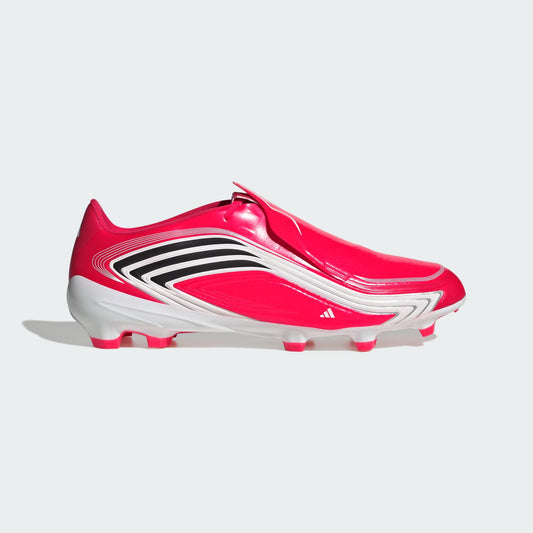 Adidas F50 Messi League FG Firm Ground Soccer Cleat - Lucid Red / Core Black / Pure Ruby