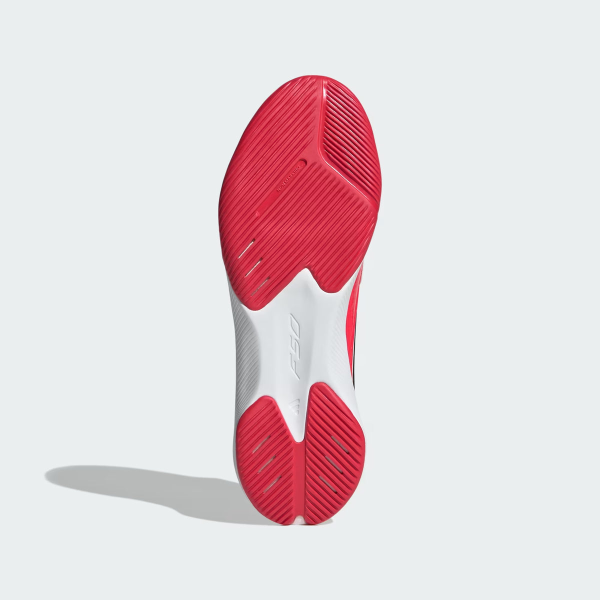 Adidas F50 Messi League Laceless Indoor Soccer Shoes Kids - Lucid Red / Core Black / Pure Ruby