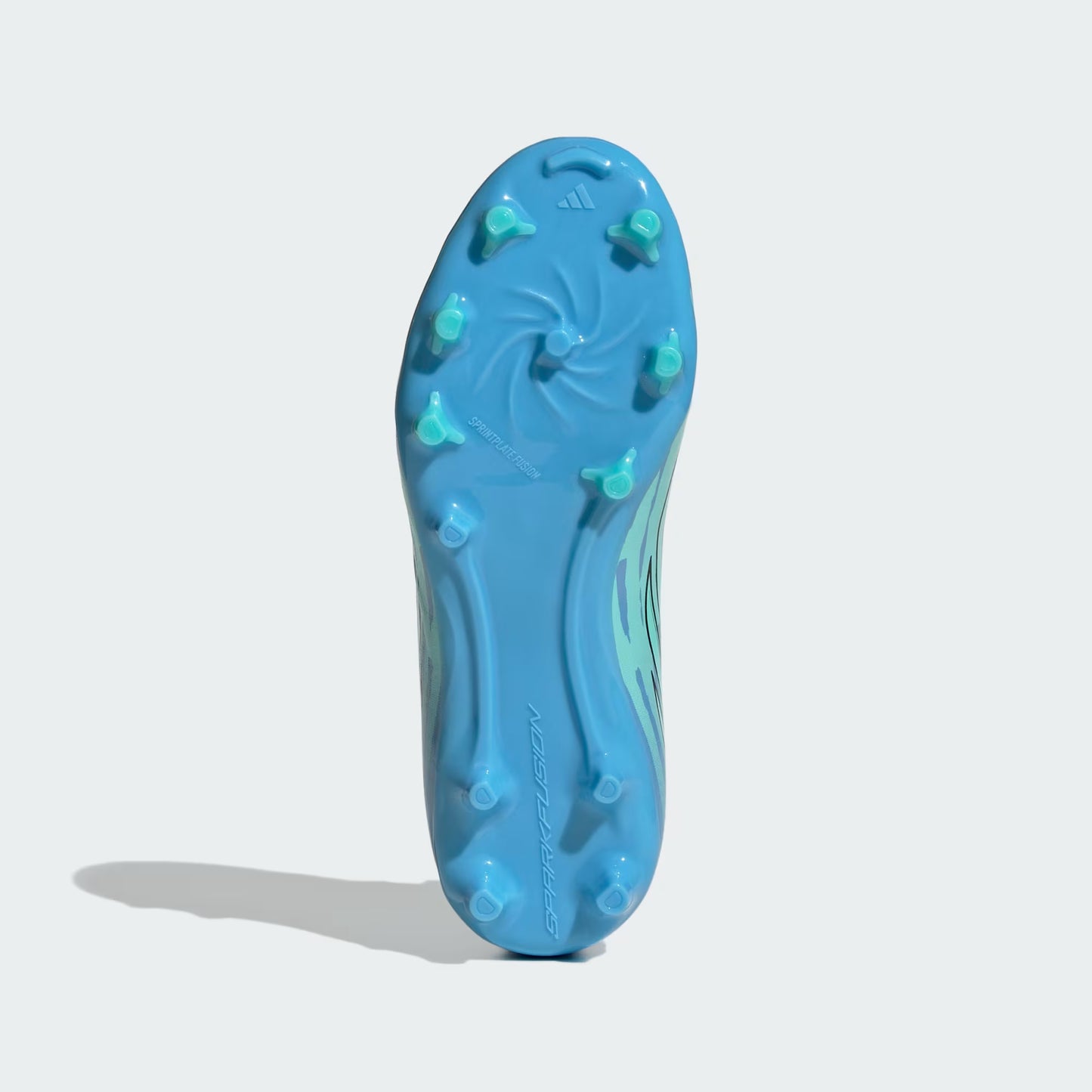 Adidas Junior Trinity Rodman F50 Sparkfusion League FG/AG Firm Ground Soccer Cleat - Semi Blue Burst/Cloud White/Lucid Pink