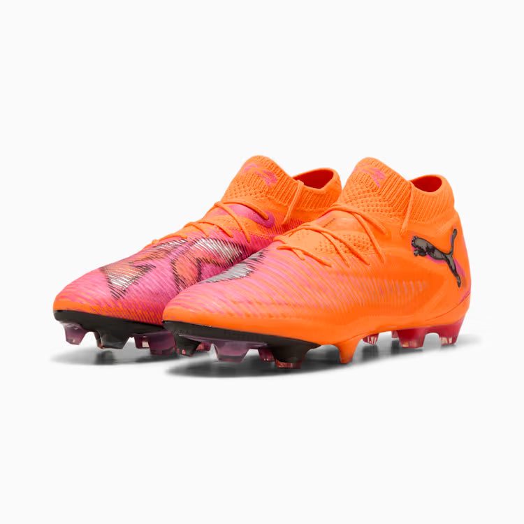 Puma Future 8 Ultimate FG Firm Ground Soccer Cleat - Heat Fire/Black/Ravish