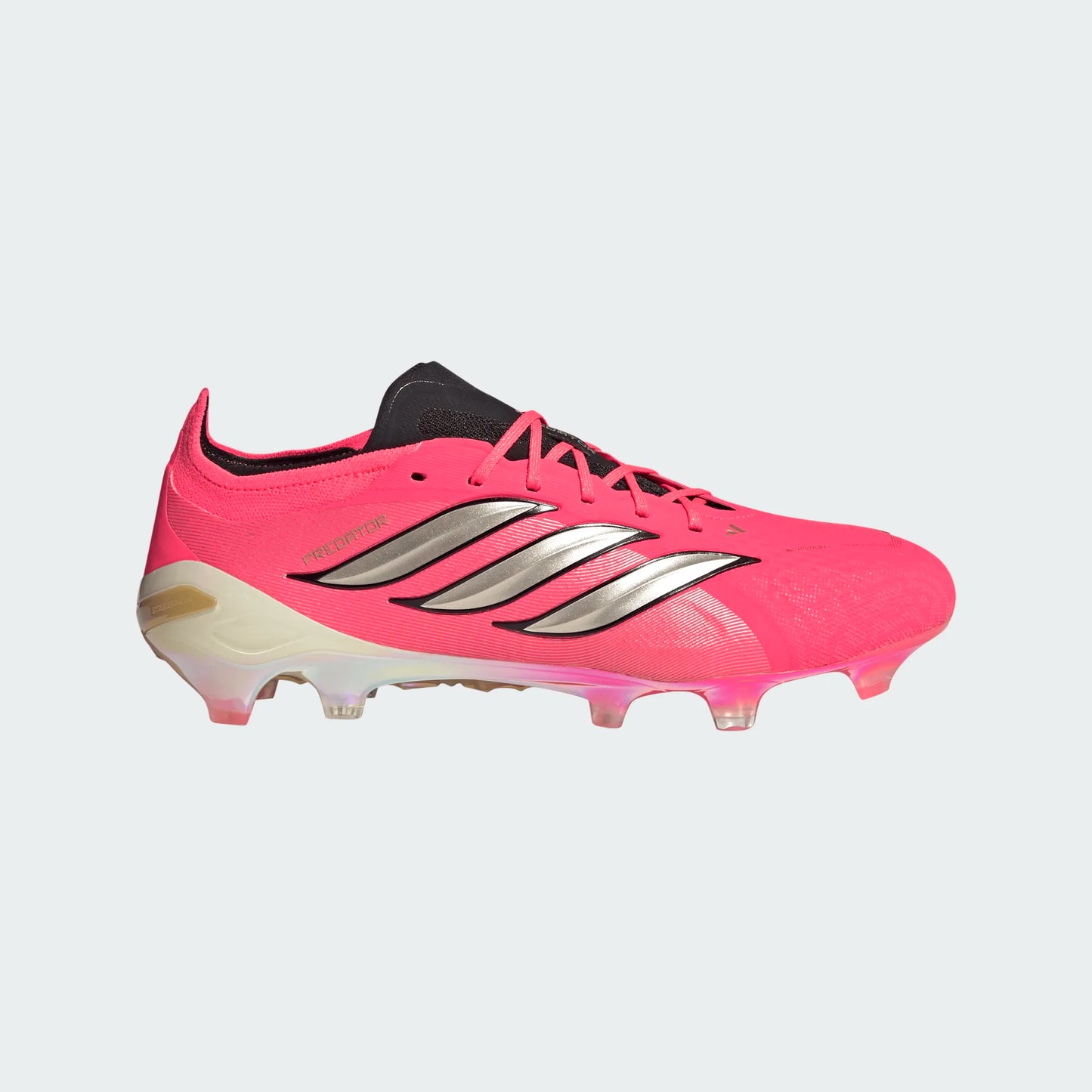 Adidas Predator Elite FG Firm Ground Soccer Cleats - Solar Turbo/Thermal Chrome/Core Black