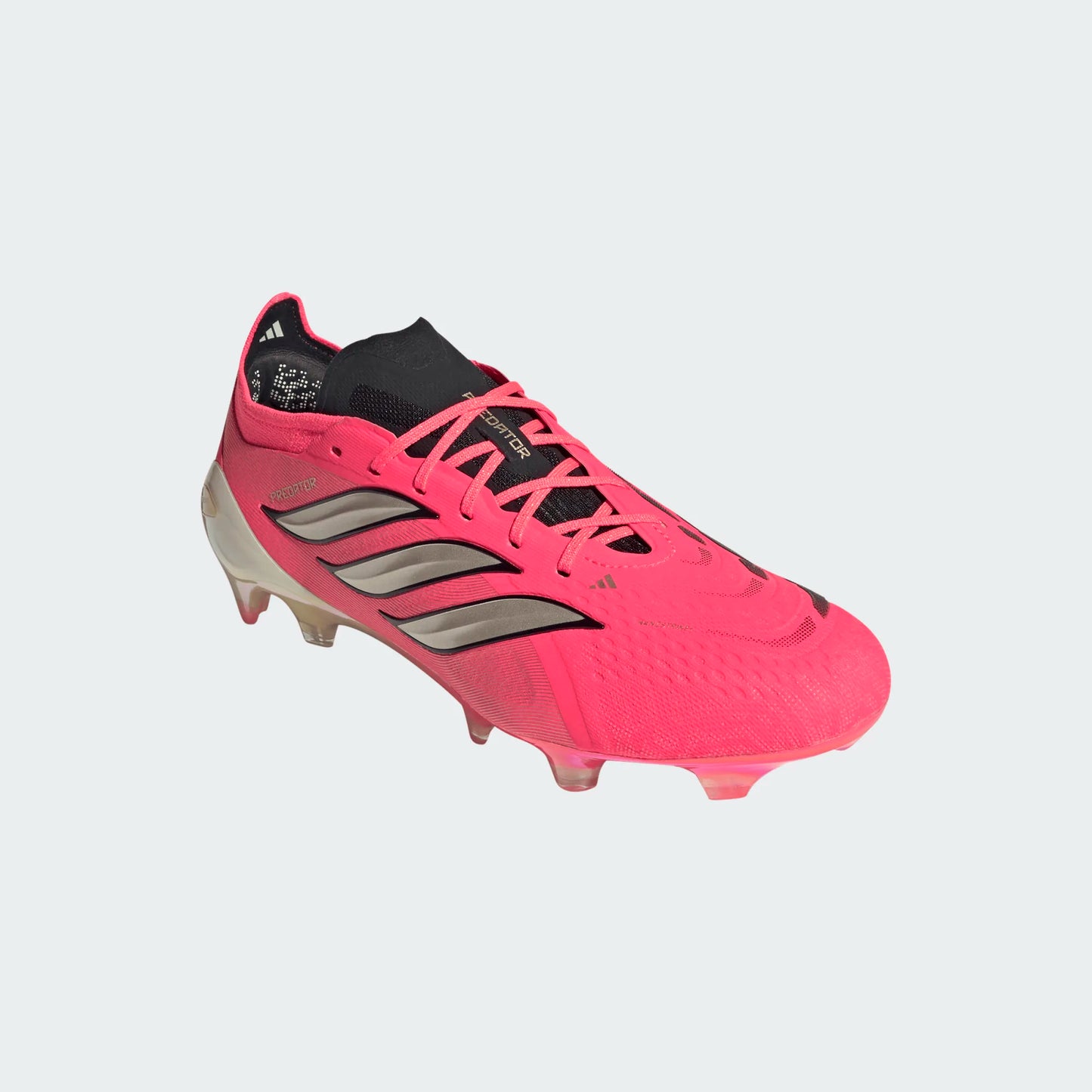 Adidas Predator Elite FG Firm Ground Soccer Cleats - Solar Turbo/Thermal Chrome/Core Black